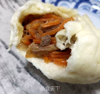 胡萝卜肉丁包的做法步骤：27