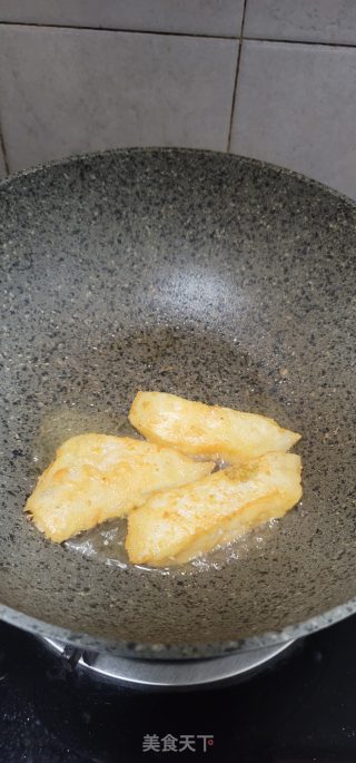 香煎鳕鱼的做法步骤：5