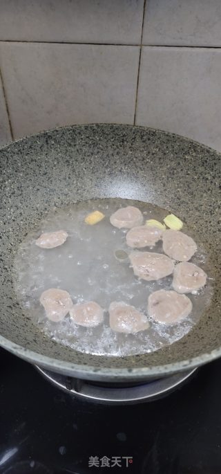生菜牛肉丸子的做法步骤：4