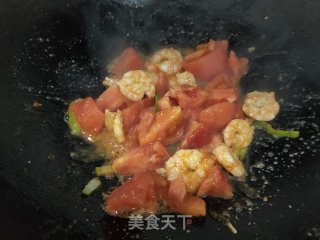 西红柿虾仁素卤的做法步骤：8
