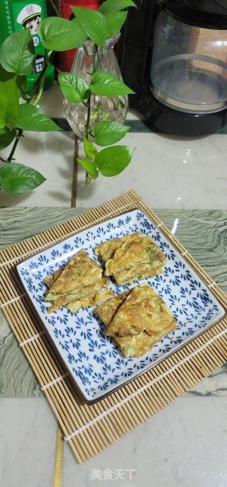 生菜鸡蛋饼的做法步骤：10