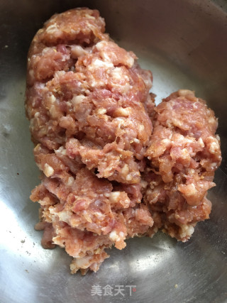 藕粒肉饼的做法步骤：4