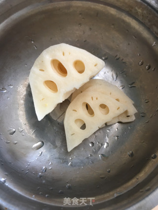 香煎藕盒的做法步骤：4