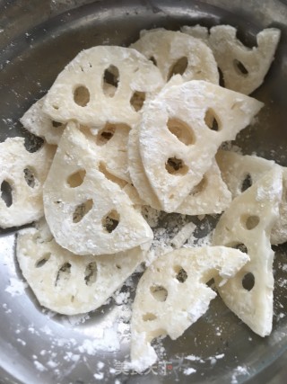 香煎藕盒的做法步骤：6