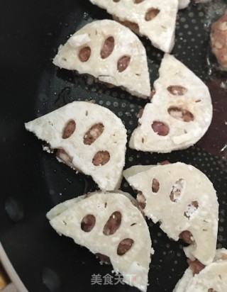 香煎藕盒的做法步骤：10