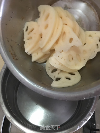 酸辣藕片的做法步骤：2