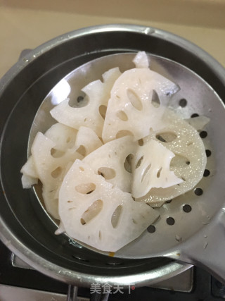 酸辣藕片的做法步骤：3