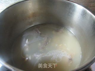羊排黄豆汤的做法步骤：6