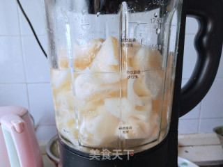雪梨莲藕浆的做法步骤：5