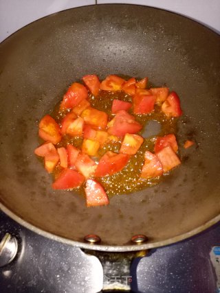 杏鲍菇炖豆腐的做法步骤：3