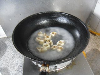 黑椒酱炒三丁的做法步骤：5