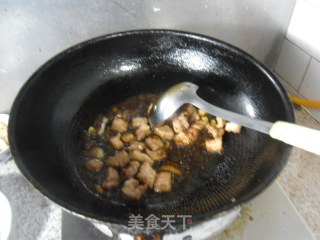 黑椒酱炒三丁的做法步骤：10