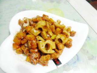黑椒酱炒三丁的做法步骤：13