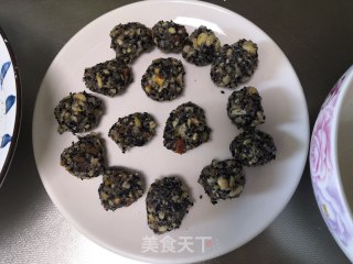 黑芝麻汤圆的做法步骤：10