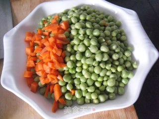 鸡蛋烧豌豆的做法步骤：3