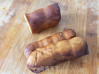 苦瓜炒豆腐卷的做法步骤：2