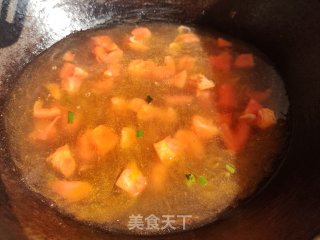 西红柿鸡蛋疙瘩汤的做法步骤：4