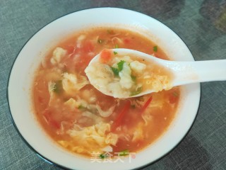 西红柿鸡蛋疙瘩汤的做法步骤：11