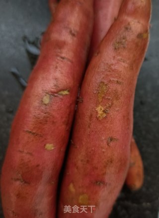 糖桂花蜜薯的做法步骤：1