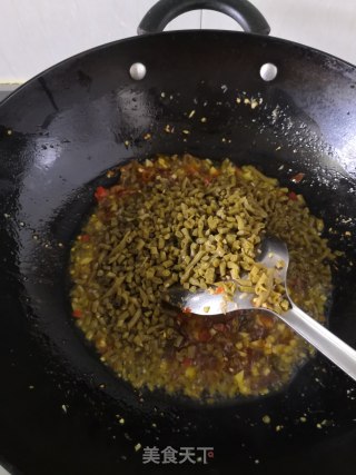 炒泡豇豆的做法步骤：7