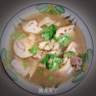 莲藕海鸭汤的做法步骤：6