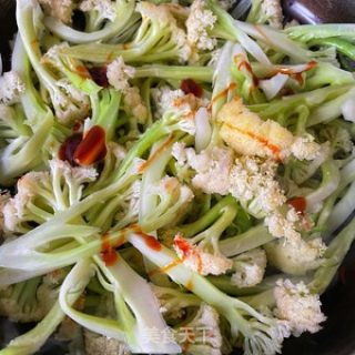 简单王炸家常菜花的做法步骤：2