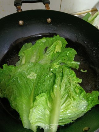 生菜拌面的做法步骤：1