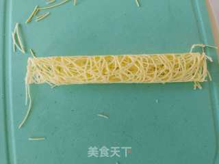双色蕾丝蛋卷的做法步骤：10