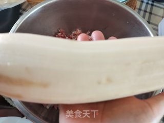猪肉莲藕丸子的做法步骤：2