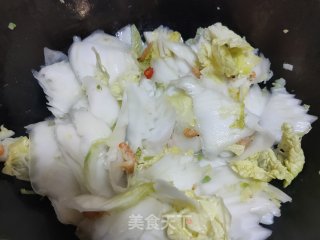 红虾烧白菜的做法步骤：6