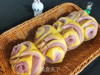 双色花卷的做法步骤：25