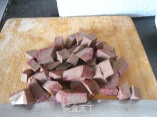 卤肝烧莲藕的做法步骤：2