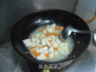 卤肝烧莲藕的做法步骤：6