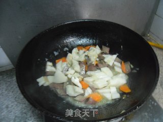 卤肝烧莲藕的做法步骤：9