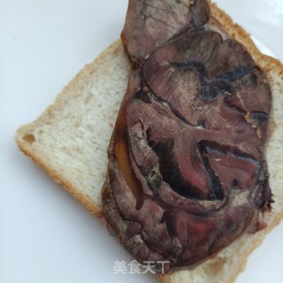 牛肉芒果三明治的做法步骤：3