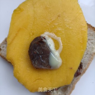 牛肉芒果三明治的做法步骤：6