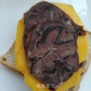 牛肉芒果三明治的做法步骤：7