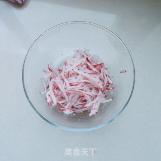 香菜萝卜丝的做法步骤：3