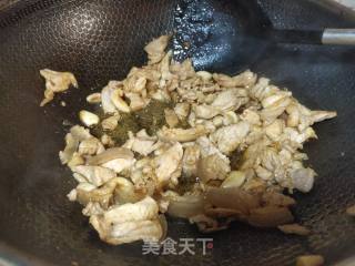 肉片炒莲藕的做法步骤：2