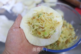 虾皮南瓜包子的做法步骤：10