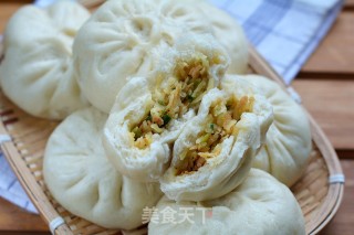 虾皮南瓜包子的做法步骤：14