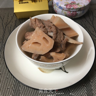 莲藕煲猪骨的做法步骤：8