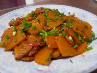 炒南瓜片的做法步骤：7