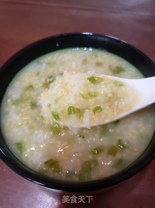 芹菜双米粥的做法步骤：6