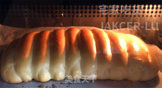 温莎排包，一次发酵法，操作简单，组织松软拉丝，奶香四溢巨好吃。的做法步骤：12