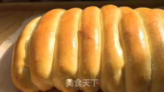 温莎排包，一次发酵法，操作简单，组织松软拉丝，奶香四溢巨好吃。的做法步骤：15