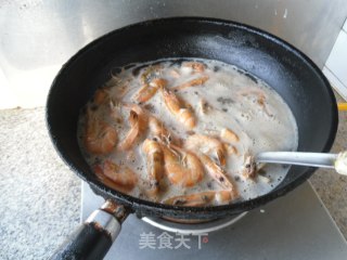 黄酒灼青虾的做法步骤：8