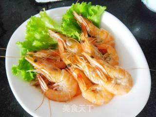 黄酒灼青虾的做法步骤：10