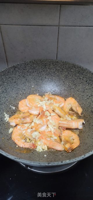 蒜香大虾的做法步骤：8