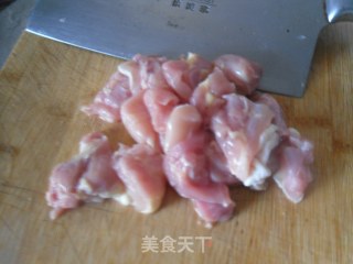 滑炒鸡块的做法步骤：1